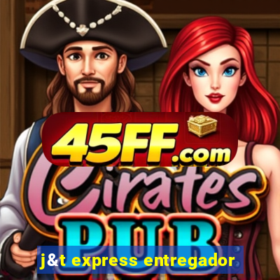 j&t express entregador